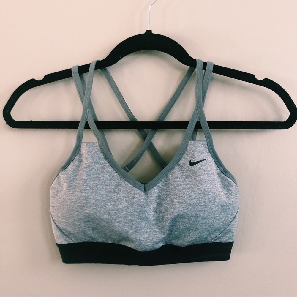 Nike Grey Sports Bra